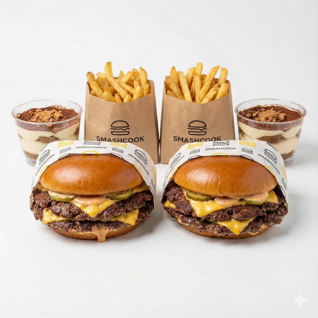🍔🍔🍟🍟🍨🍨 MENU DUO GOURMAND