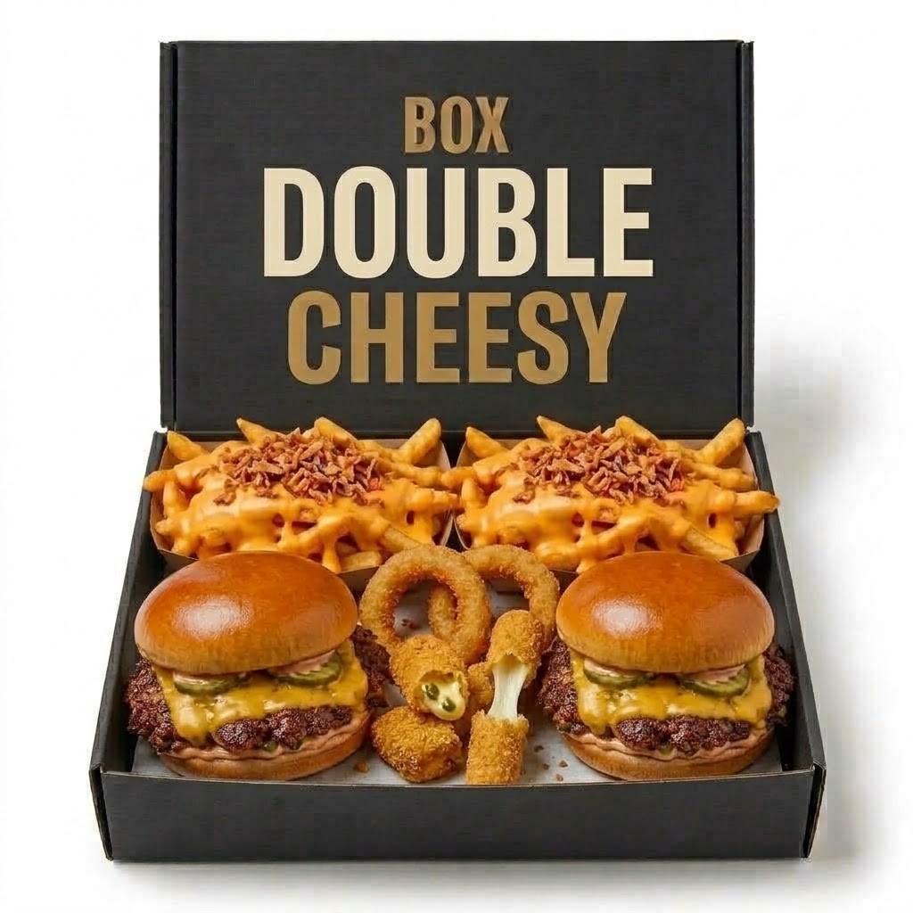 Double Smash Cheesy Box
