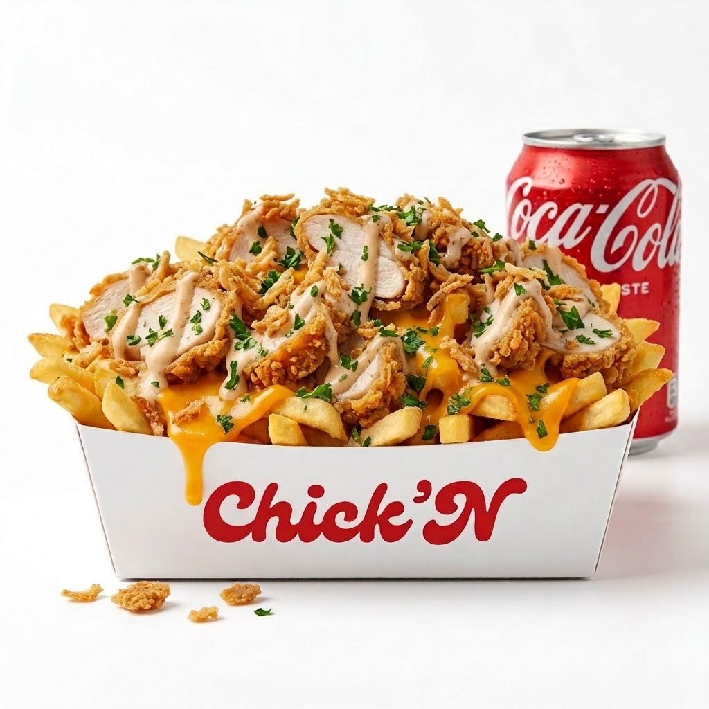 🧀🍟 Loaded Fries Chick'N